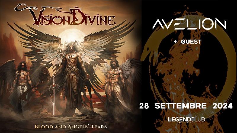 VISION DIVINE: una data al Legend Club Milano