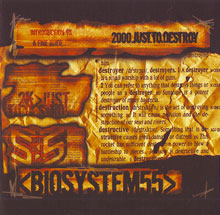 Biosystem55 2000 Just To Destroy | MetalWave.it Recensioni